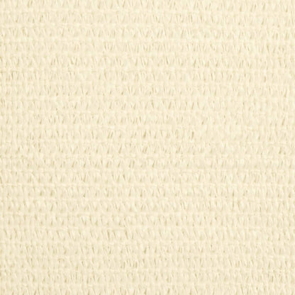 Sunshade Sail 160 g/m² Cream 2.5x3 m HDPE