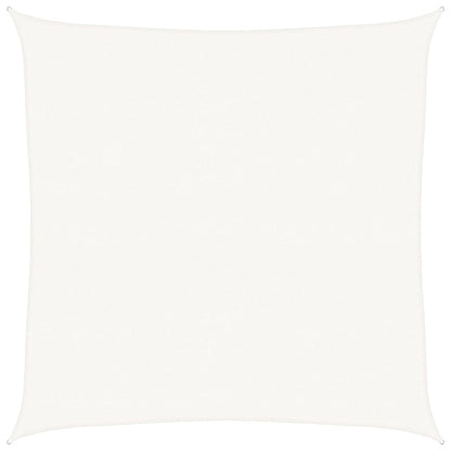 Sunshade Sail 160 g/m² White 5x5 m HDPE