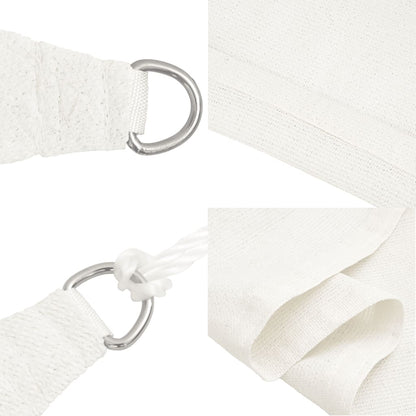 Sunshade Sail 160 g/m² White 2x3.5 m HDPE