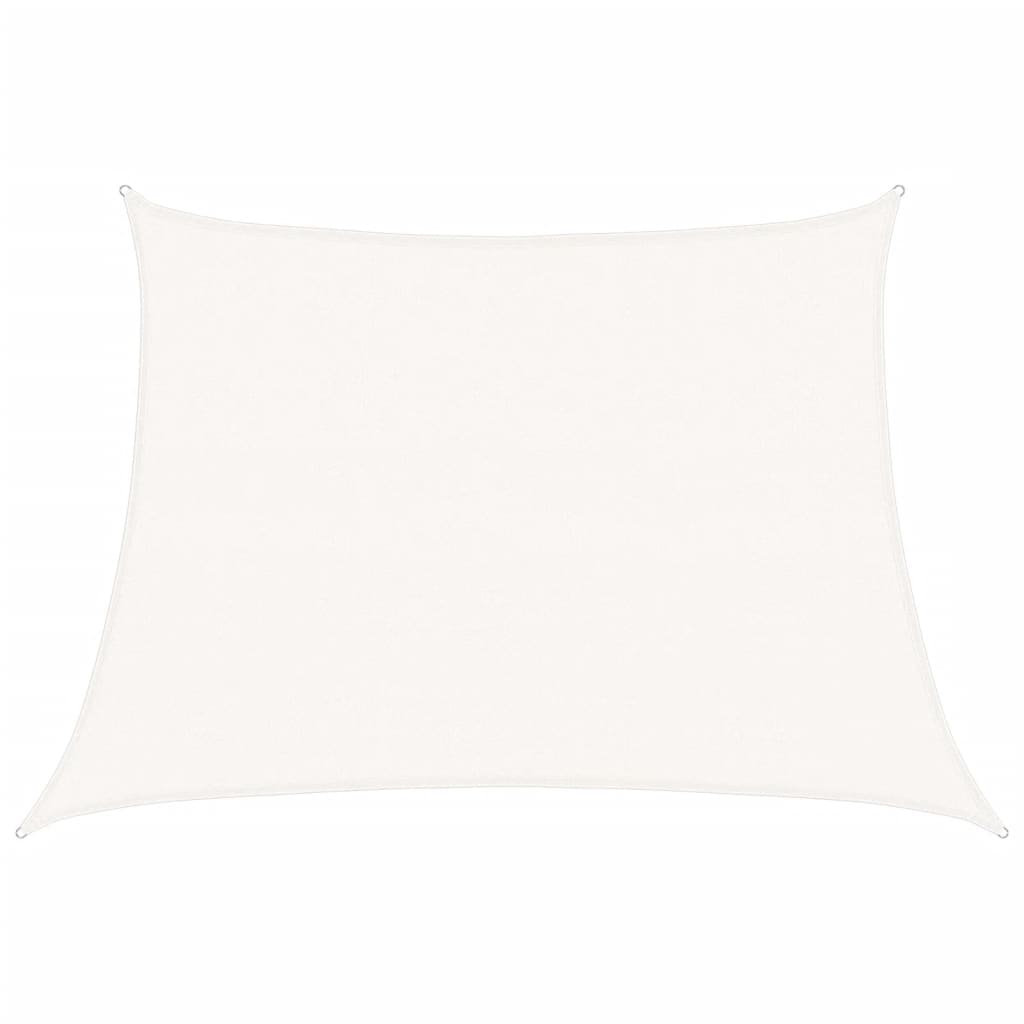 Sunshade Sail 160 g/m² White 4/5x3 m HDPE