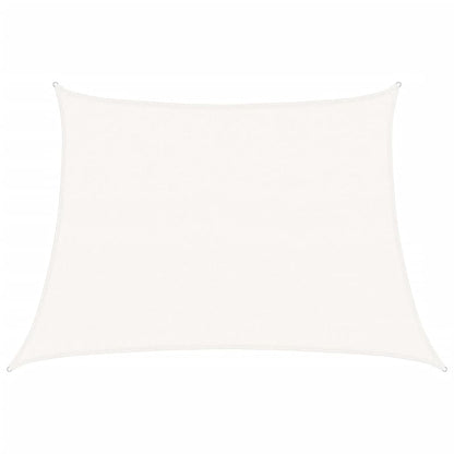 Sunshade Sail 160 g/m² White 4/5x3 m HDPE