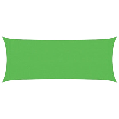 Sunshade Sail 160 g/m² Light Green 2x5 m HDPE
