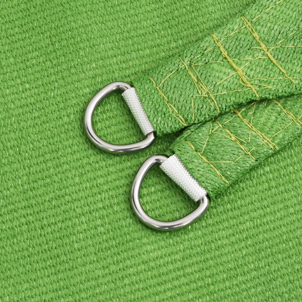 Sunshade Sail 160 g/m² Light Green 5x8 m HDPE