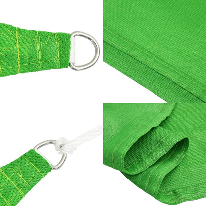 Sunshade Sail 160 g/m² Light Green 5x8 m HDPE