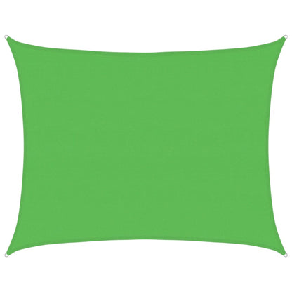 Sunshade Sail 160 g/m² Light Green 6x7 m HDPE