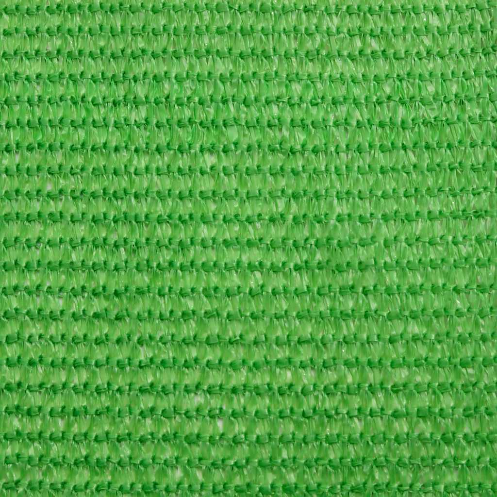 Sunshade Sail 160 g/m² Light Green 6x7 m HDPE