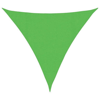 Sunshade Sail 160 g/m² Light Green 4.5x4.5x4.5 m HDPE