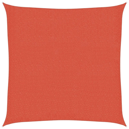 Sunshade Sail 160 g/m² Terracotta 3x3 m HDPE