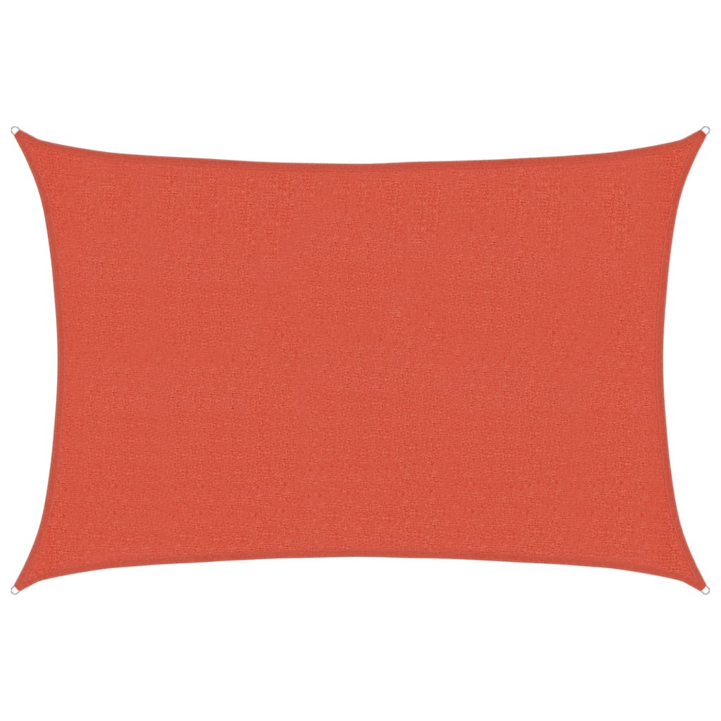 Sunshade Sail 160 g/m² Terracotta 2.5x4 m HDPE
