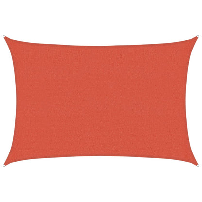 Sunshade Sail 160 g/m² Terracotta 2.5x4 m HDPE