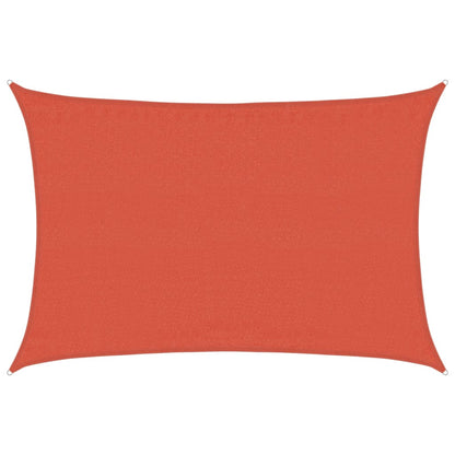 Sunshade Sail 160 g/m² Rectangular Terracotta 3.5x4.5 m HDPE