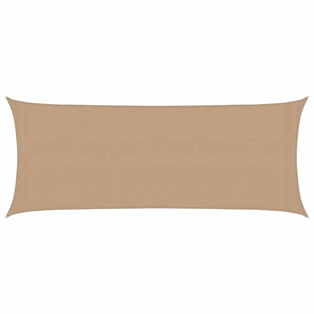 Sunshade Sail 160 g/m² Taupe 2x4.5 m HDPE