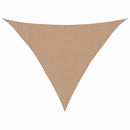 Sunshade Sail 160 g/m² Taupe 4x4x5.8 m HDPE