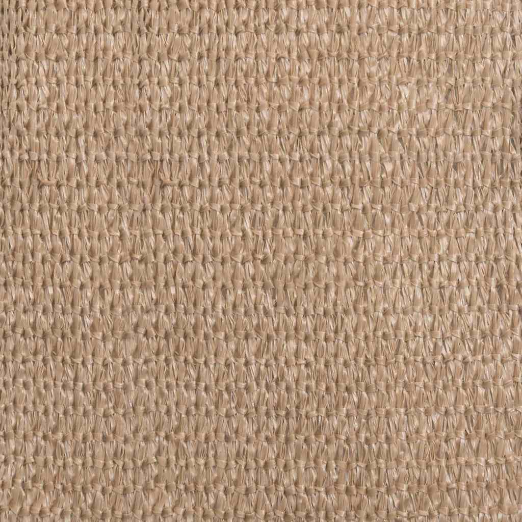Sunshade Sail 160 g/m² Taupe 4x4x5.8 m HDPE