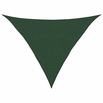 Sunshade Sail 160 g/m² Dark Green 2.5x2.5x3.5 m HDPE
