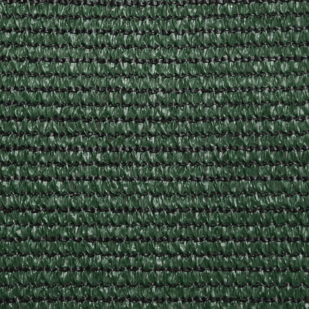 Sunshade Sail 160 g/m² Dark Green 4x4x5.8 m HDPE