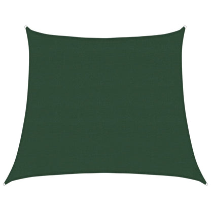 Sunshade Sail 160 g/m² Dark Green 4/5x4 m HDPE