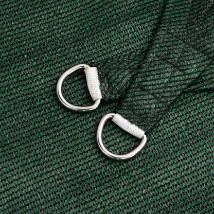 Sunshade Sail 160 g/m² Dark Green 4/5x4 m HDPE