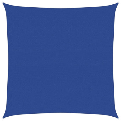 Sunshade Sail 160 g/m² Square Blue 7x7 m HDPE