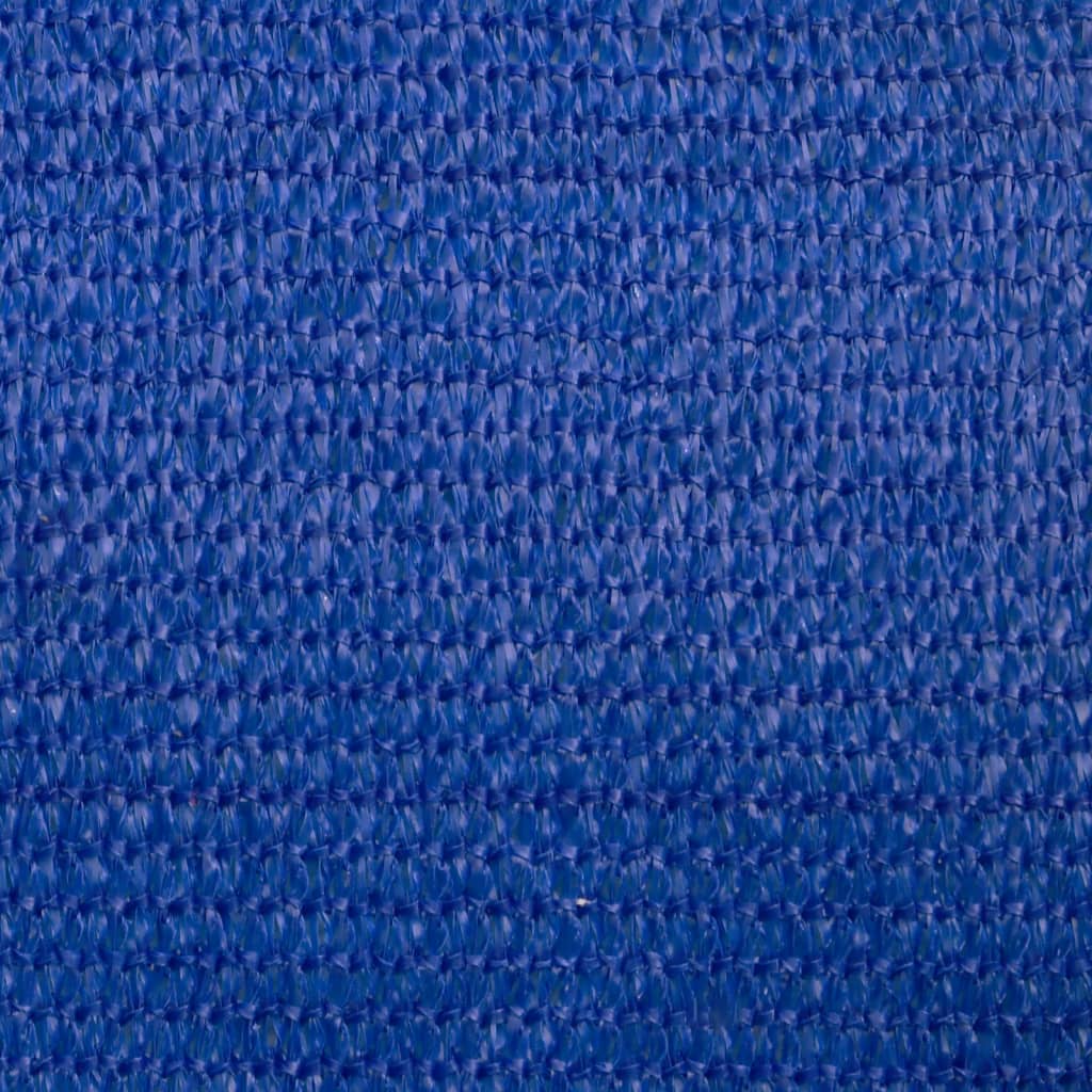 Sunshade Sail 160 g/m² Square Blue 7x7 m HDPE