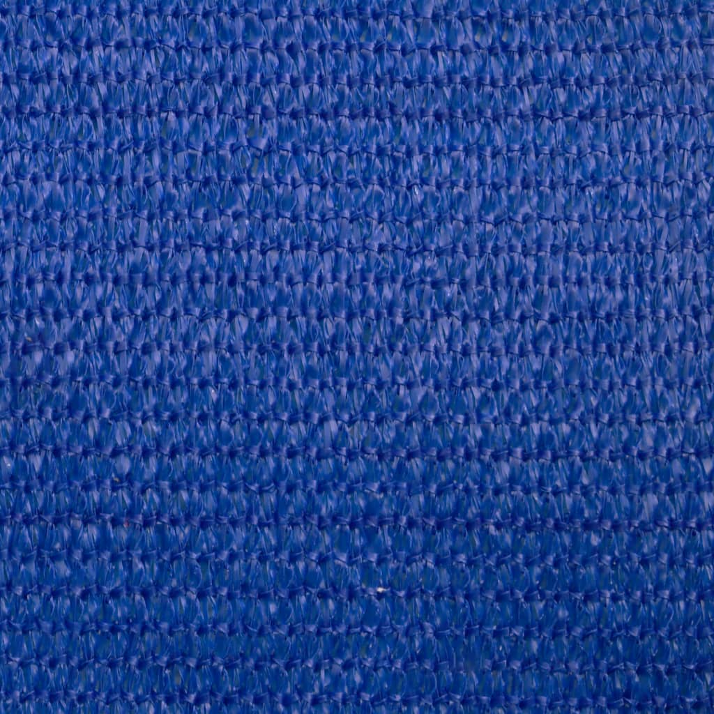Sunshade Sail 160 g/m² Blue 2.5x3 m HDPE