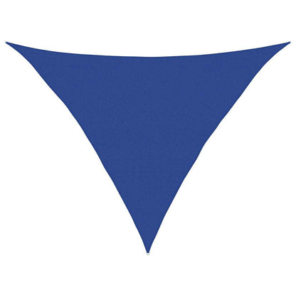 Sunshade Sail 160 g/m² Triangular Blue 5x5x6 m HDPE