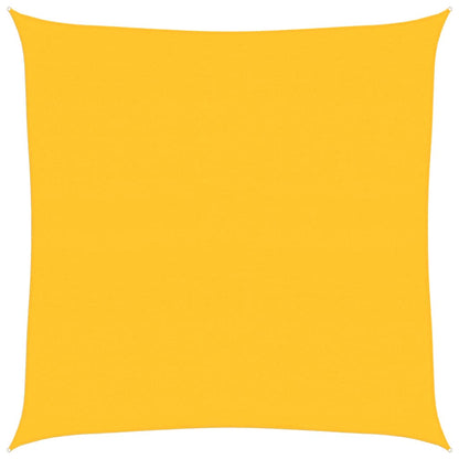 Sunshade Sail 160 g/m² Square Yellow 4.5x4.5 m HDPE