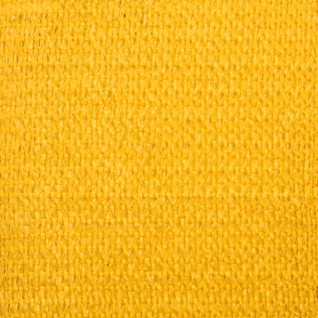 Sunshade Sail 160 g/m² Yellow 2x4 m HDPE