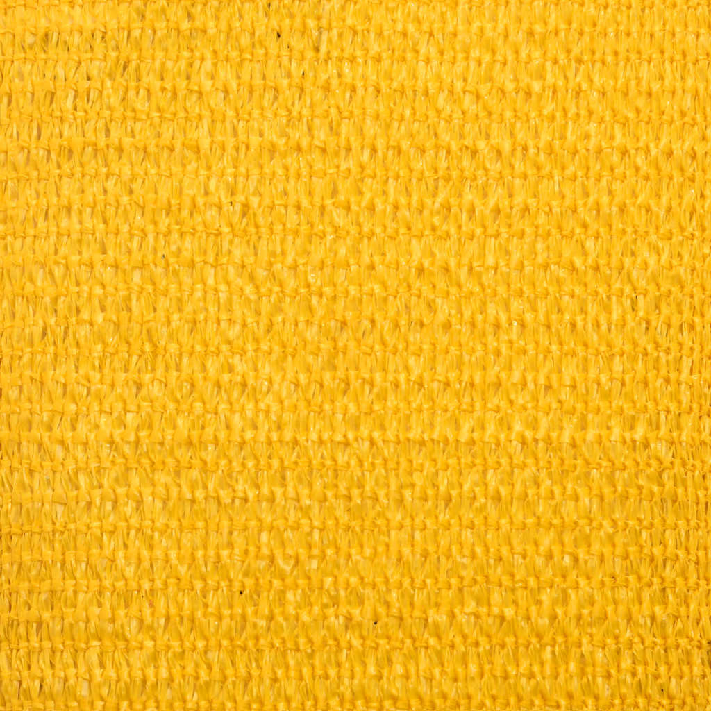 Sunshade Sail 160 g/m² Rectangular Yellow 3.5x5 m HDPE