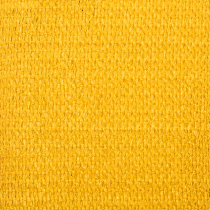 Sunshade Sail 160 g/m² Triangular Yellow 4x5x5 m HDPE