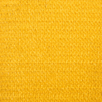 Sunshade Sail 160 g/m² Triangular Yellow 5x6x6 m HDPE
