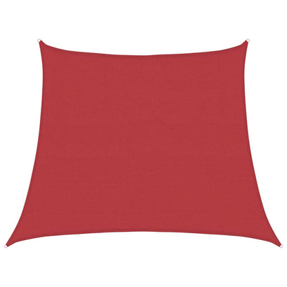 Sunshade Sail 160 g/m² Red 3/4x3 m HDPE