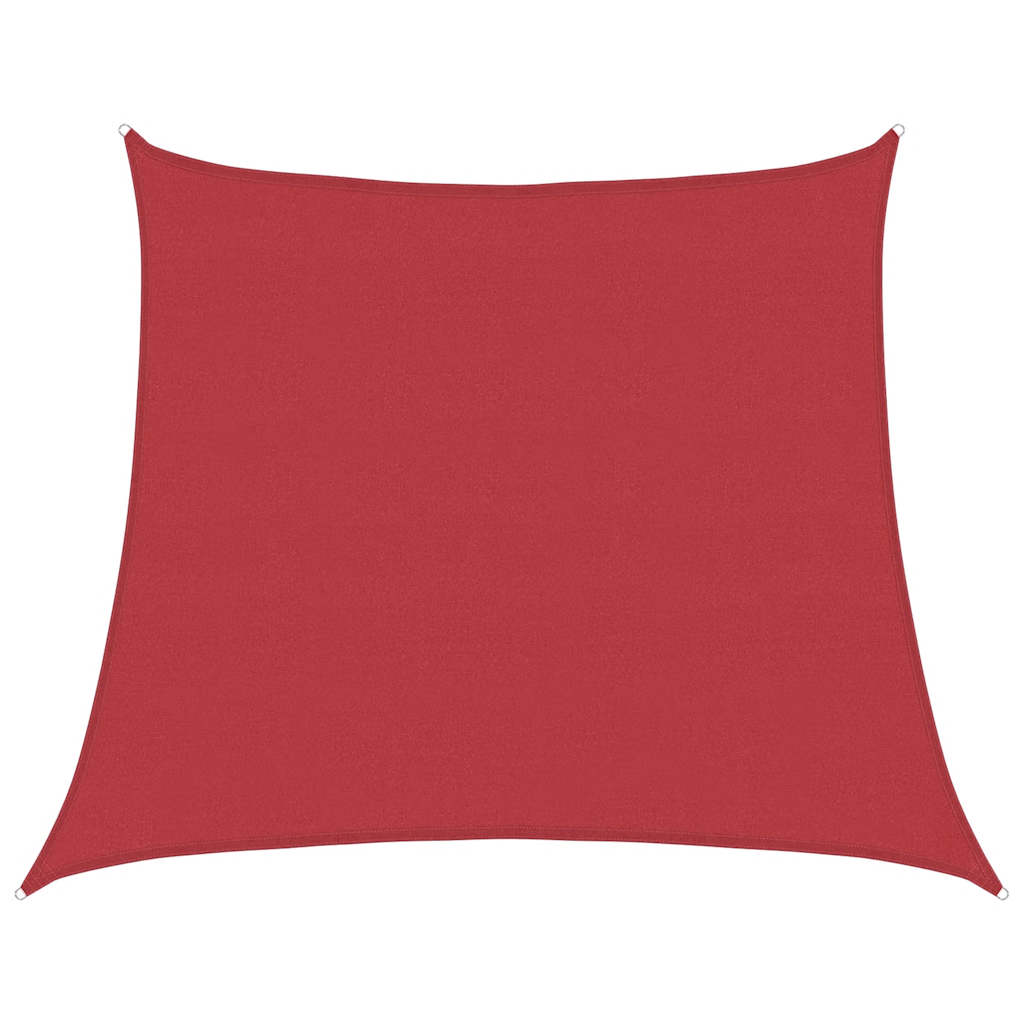 Sunshade Sail 160 g/m² Red 4/5x4 m HDPE