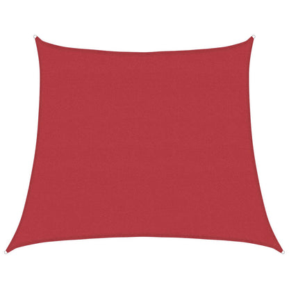 Sunshade Sail 160 g/m² Red 4/5x4 m HDPE