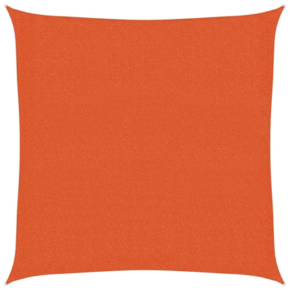 Sunshade Sail 160 g/m² Orange 2x2 m HDPE