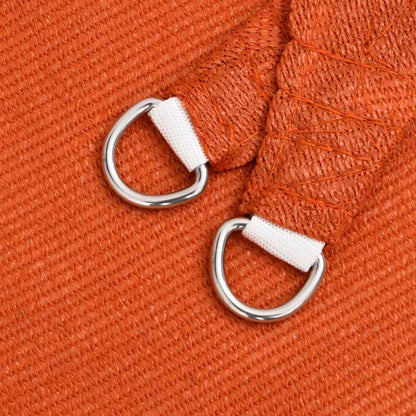 Sunshade Sail 160 g/m² Rectangular Orange 6x8 m HDPE