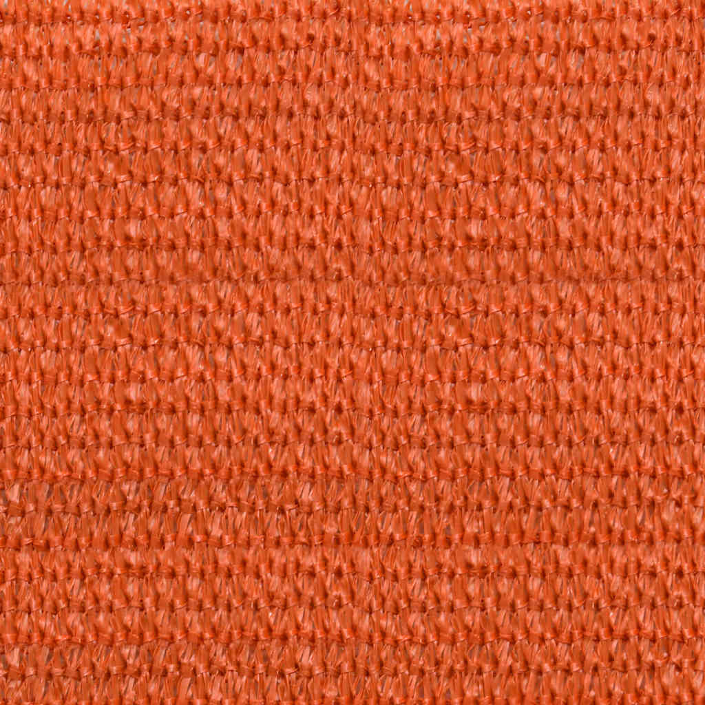 Sunshade Sail 160 g/m² Rectangular Orange 6x8 m HDPE