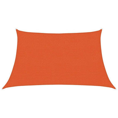 Sunshade Sail 160 g/m² Trapezium Orange 3/4x2 m HDPE