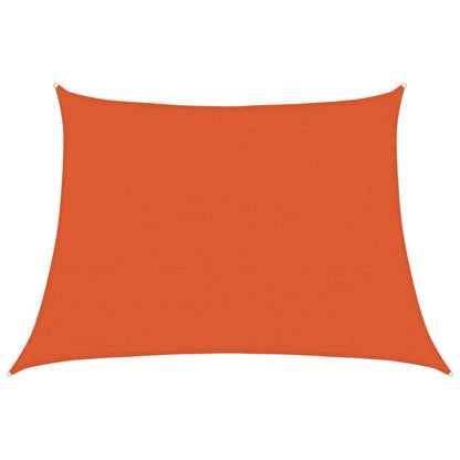 Sunshade Sail 160 g/m² Trapezium Orange 4/5x3 m HDPE