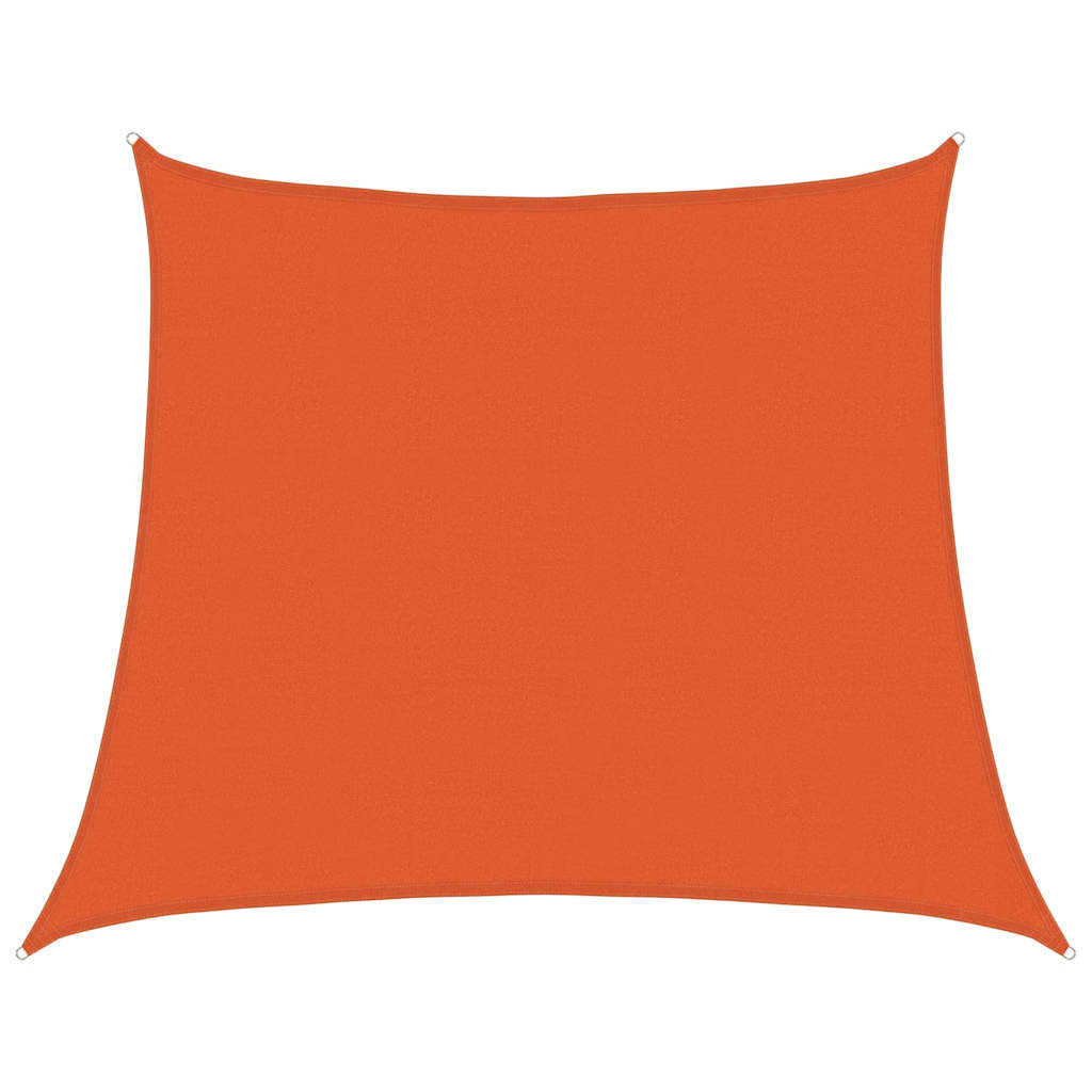 Sunshade Sail 160 g/m² Trapezium Orange 4/5x4 m HDPE