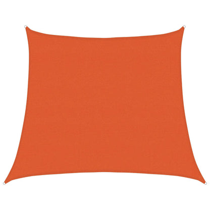 Sunshade Sail 160 g/m² Trapezium Orange 4/5x4 m HDPE