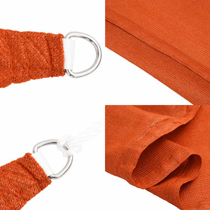 Sunshade Sail 160 g/m² Trapezium Orange 4/5x4 m HDPE