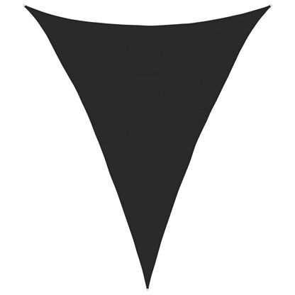 Sunshade Sail 160 g/m² Black 4x5x5 m HDPE