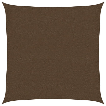 Sunshade Sail 160 g/m² Brown 2x2 m HDPE