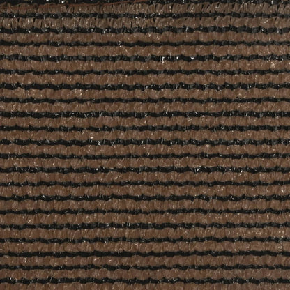 Sunshade Sail 160 g/m² Brown 3/4x2 m HDPE