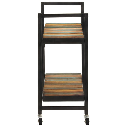 Kitchen Trolley 87x36x81 cm Solid Reclaimed Wood