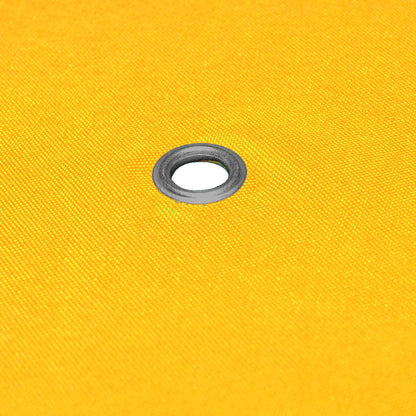 2-Tier Gazebo Top Cover 310 g/m² 4x3 m Yellow
