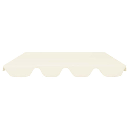 Replacement Canopy for Garden Swing Cream 188/168x145/110 cm