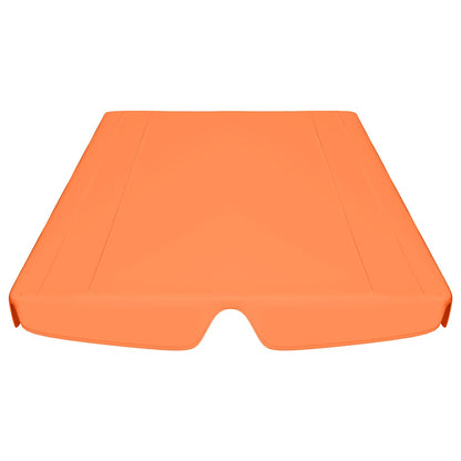 Replacement Canopy for Garden Swing Orange 188/168x145/110 cm
