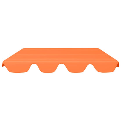 Replacement Canopy for Garden Swing Orange 150/130x105/70 cm